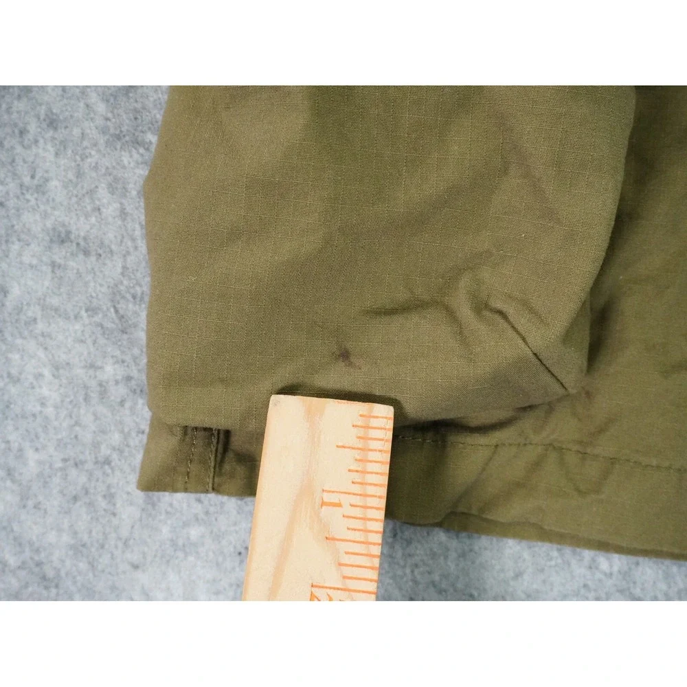 Nike Cargo Shorts Mens 34 Ripstop Olive Green Pockets Outdoor Hike Vintage Y2K‎